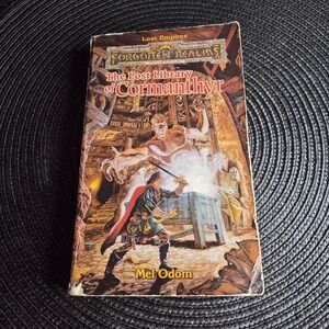TSR Forgotten Realms The Lost Library of Corman thyr Paperback Mel Odom 1998